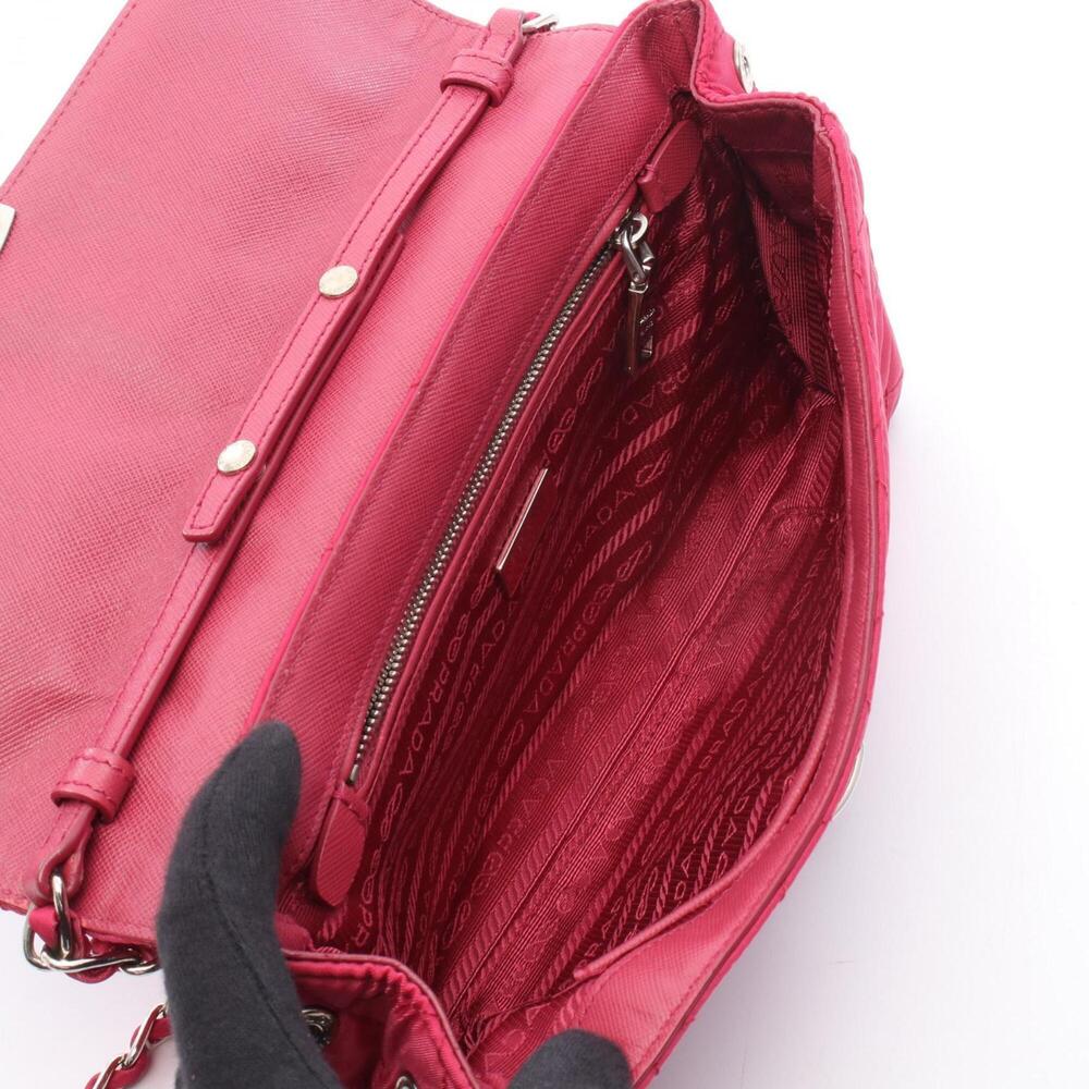 PRADA Pink Leather Shoulder Bag - Picture 3 of 7